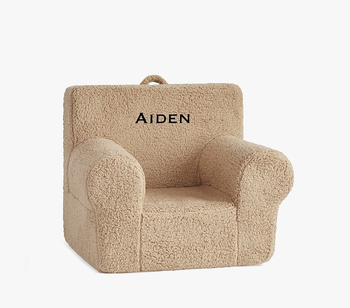 Kids Anywhere Chair®, Cozy Oatmeal Sherpa | Pottery Barn Kids