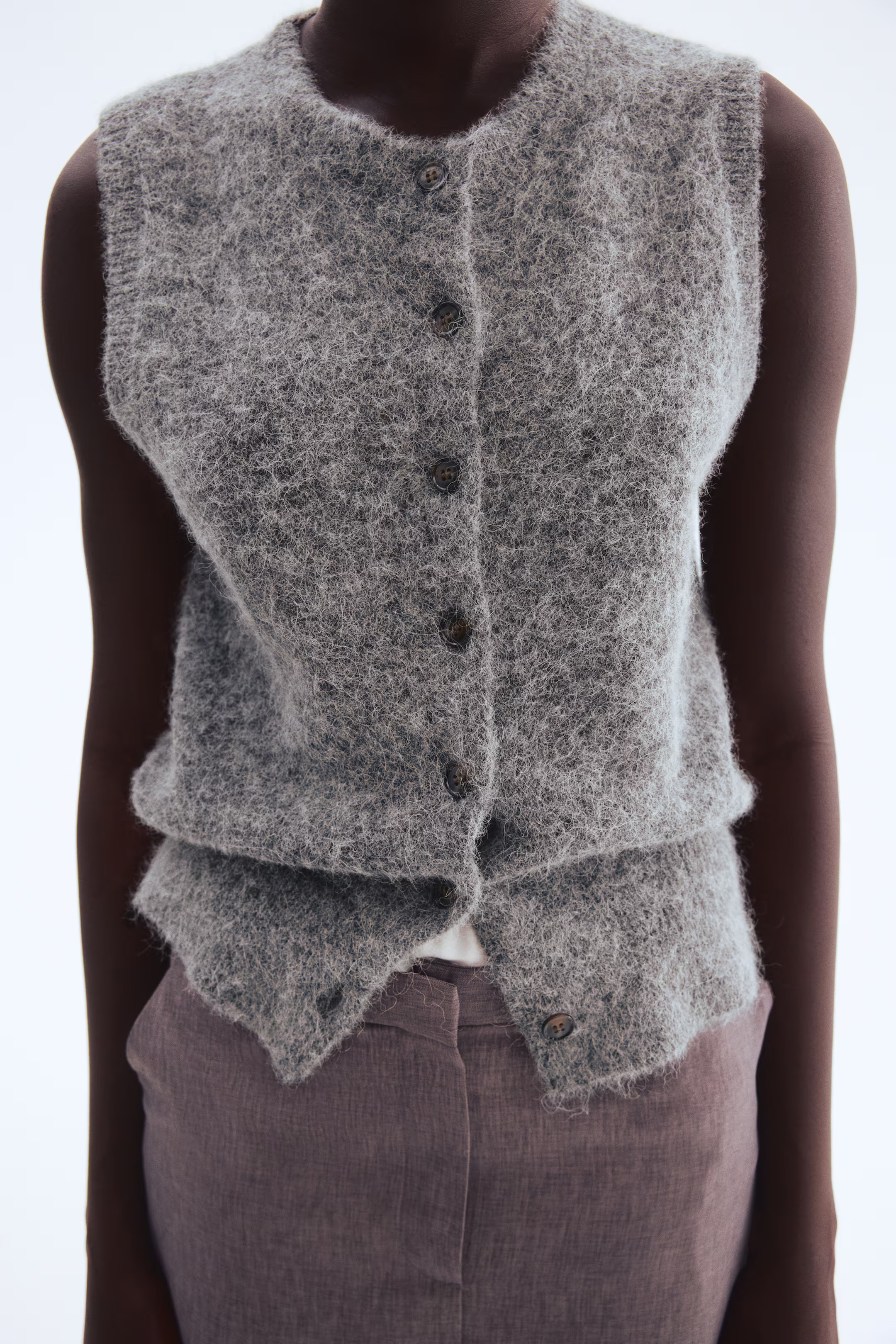 Alpaca-Blend Vest | H&M (US + CA)