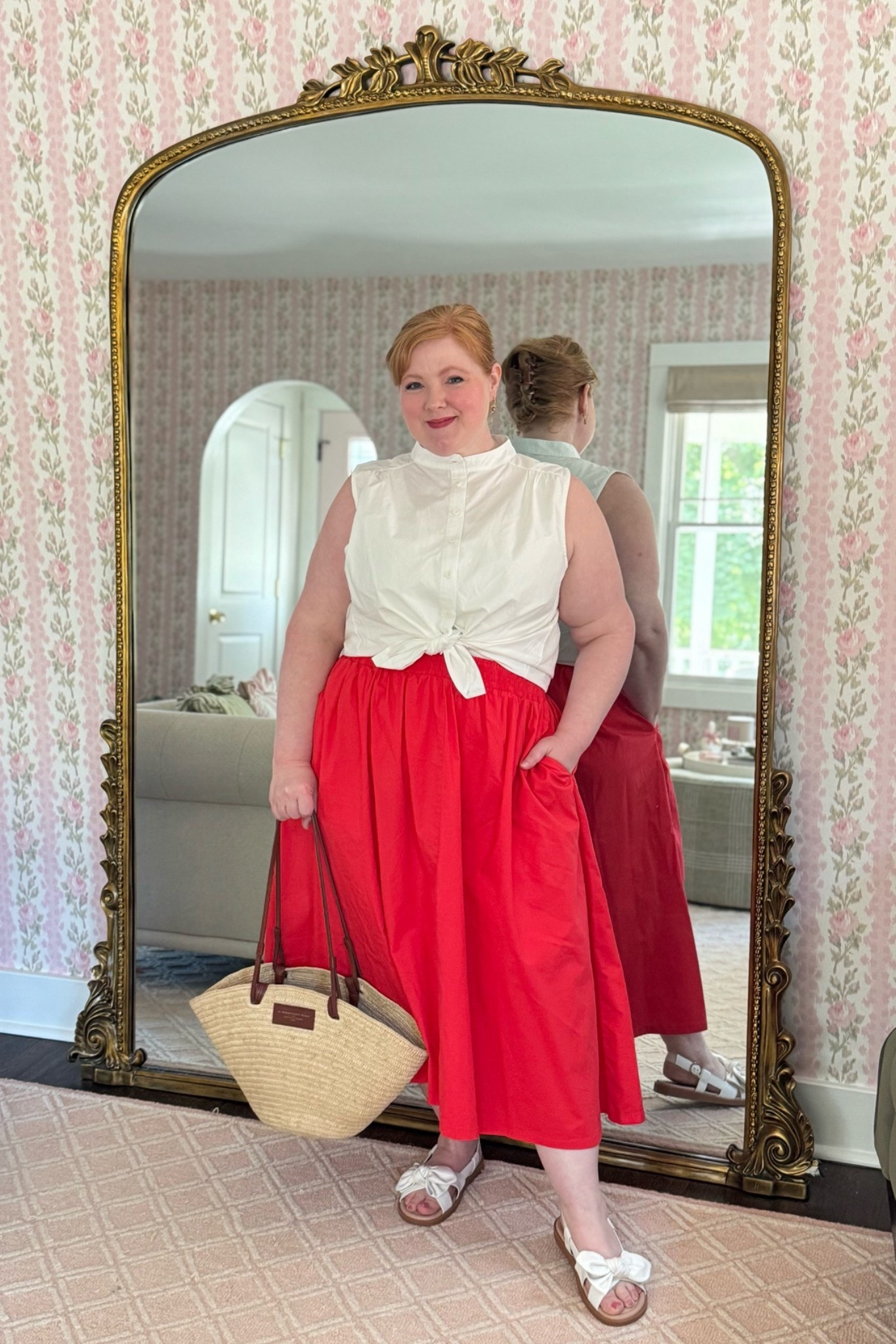 Crisp and Casual Americana Summer Outfit 🍓🤍

35% OFF this skirt with code WWWULLA (wearing size 16/18)

#LTKootd #LTKMidsize #LTKPlusSize