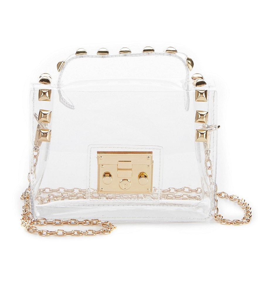 GB Girls Studded Clear Crossbody Handbag | Dillards Inc.