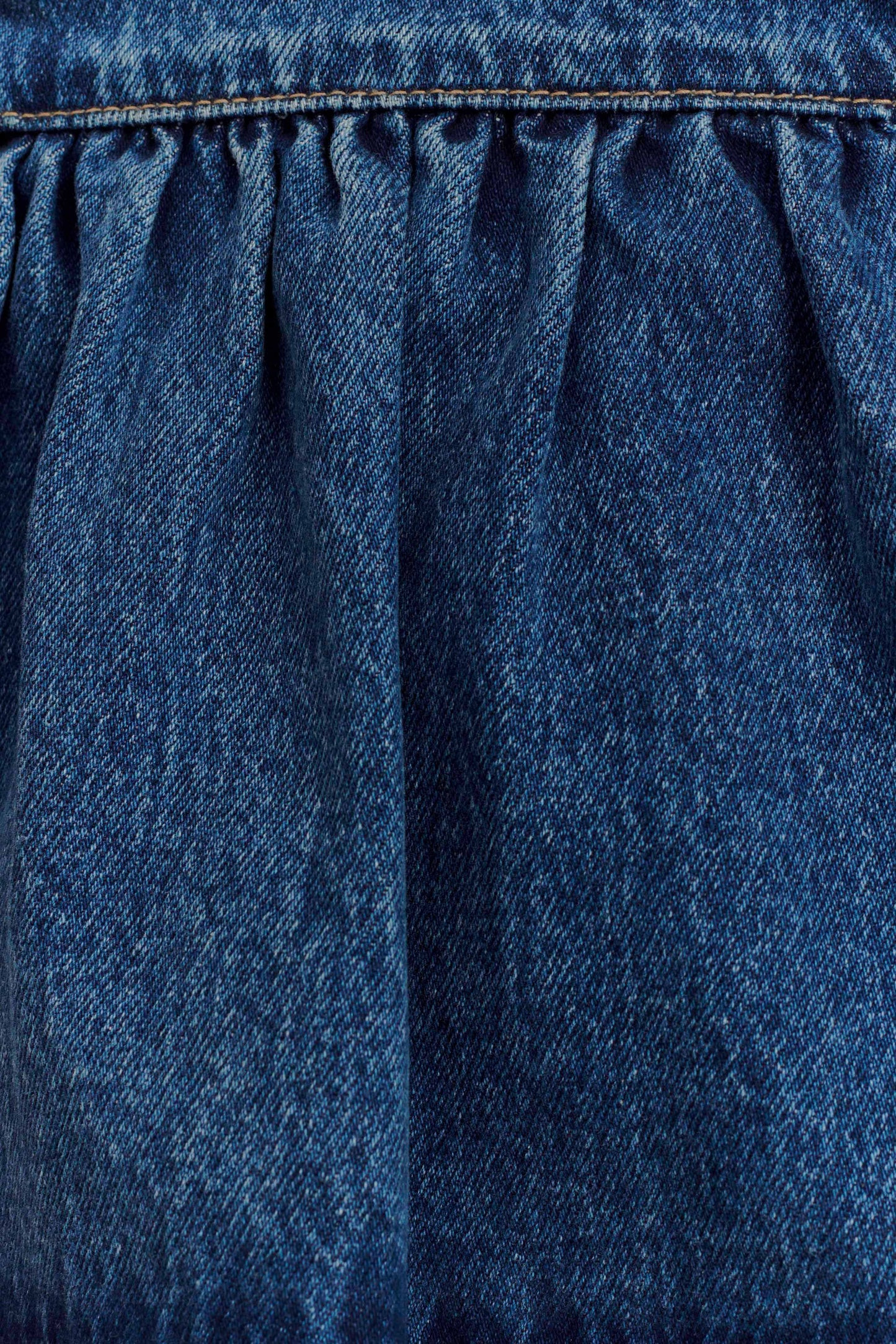 Pauline Strapless Denim Top - 90'S Blue | MESHKI US
