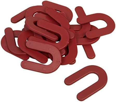 Brutus 99801BR, 1/8-Inch, Pail of 150 Horseshoe Shim Tile Spacers, Red | Amazon (US)