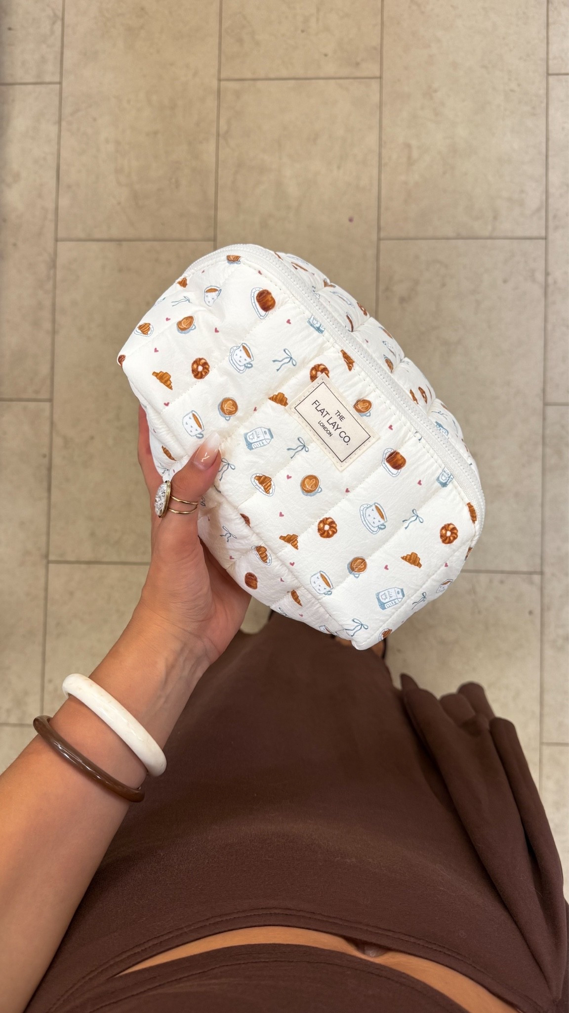 Croissant makeup bag 🥐
