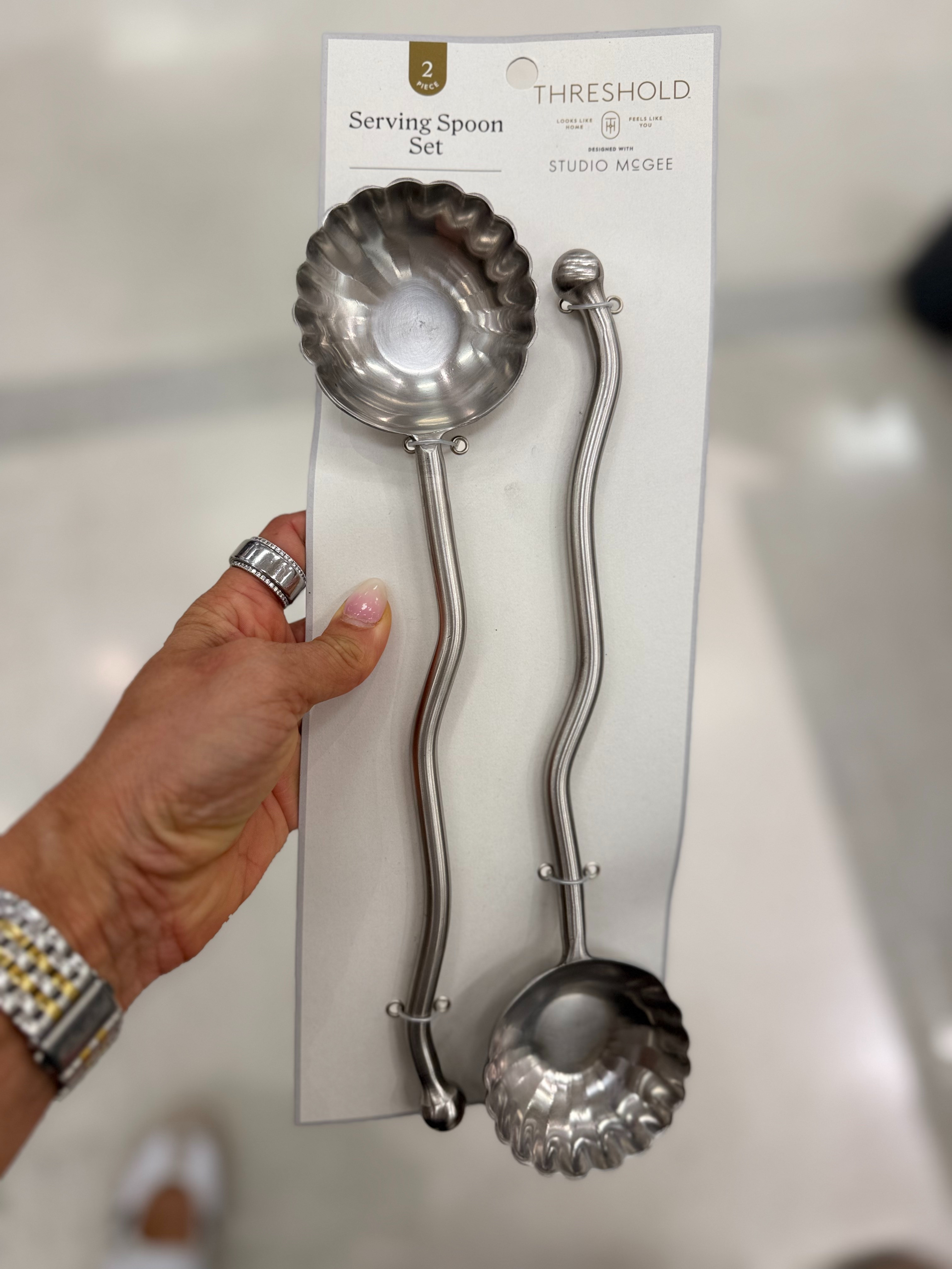 Adorable serving spoons 

 