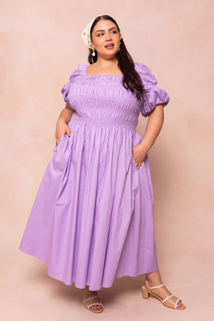 Lisa Dress in Lavender | Ivy City Co