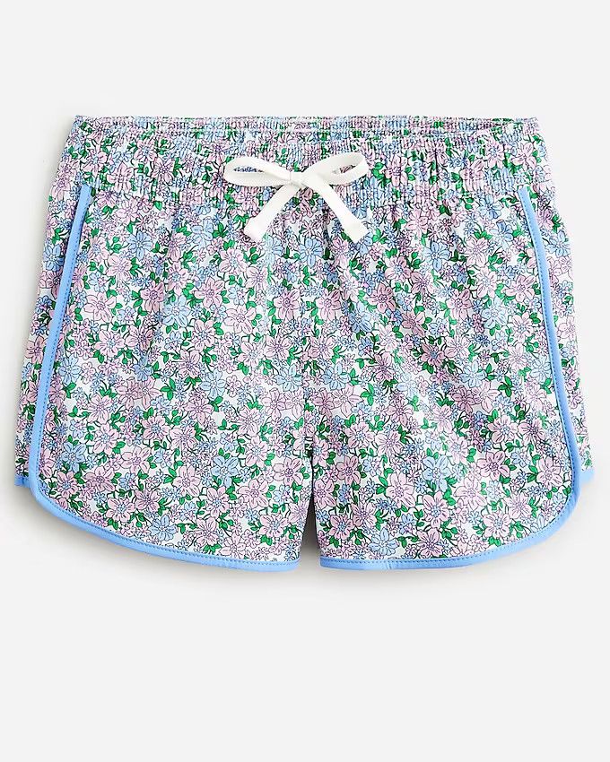 Girls' fishtail hem active short | J.Crew US