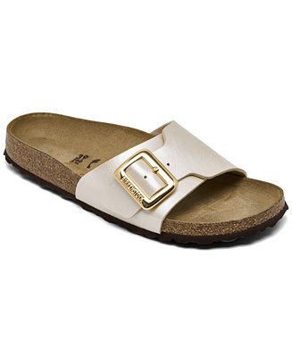 Birkenstock Women's Catalina Luxe Buckle Birko-Flor Sandals from Finish Line - Macy's | Macy's
