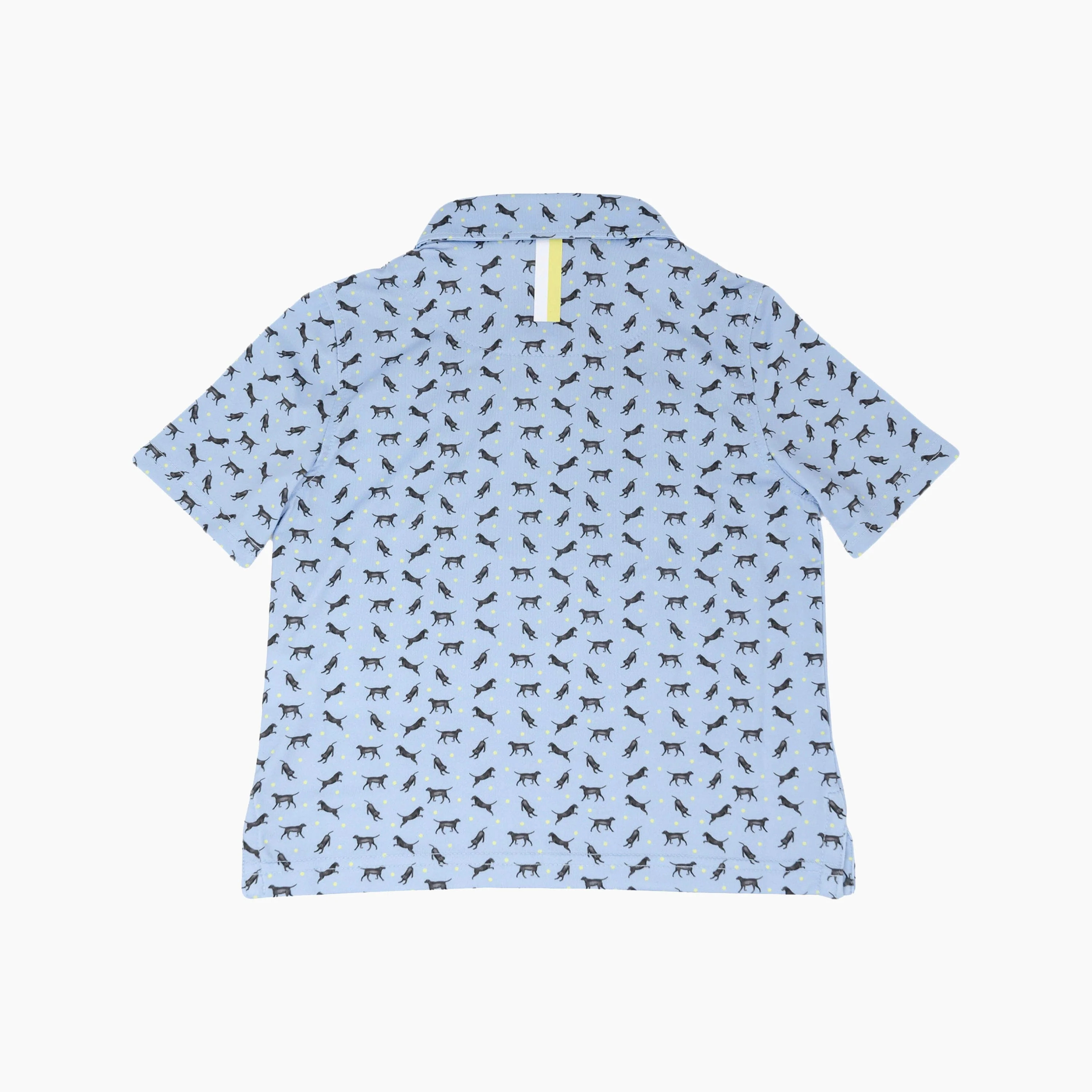 The Lil' Lab Performance Polo - Pale Blue | Rhoback | RHOBACK