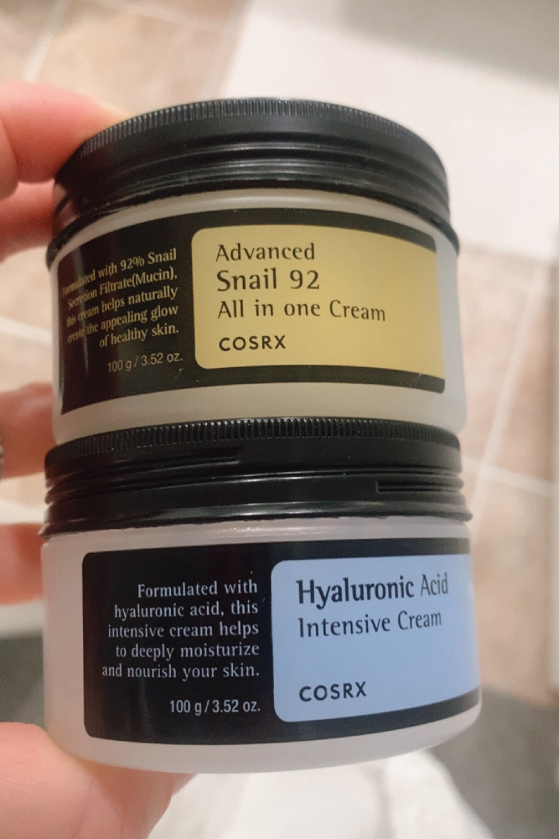 THE BEST COSRX MOISTURIZERS 
- SNAIL MUCIN -
- HYALURONIC ACID - 

#cosrx
#cosrxmoisterizers
#cosrxsnailmucin
#cosrxhyaluronicacid
#amazonbeautyfinda



#LTKfindsunder50 #LTKbeauty #LTKover40