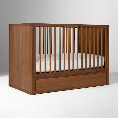 Gemini Convertible Storage Crib | West Elm (US)