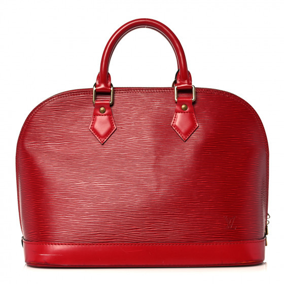 LOUIS VUITTON Epi Alma PM Castillan Red | FASHIONPHILE (US)
