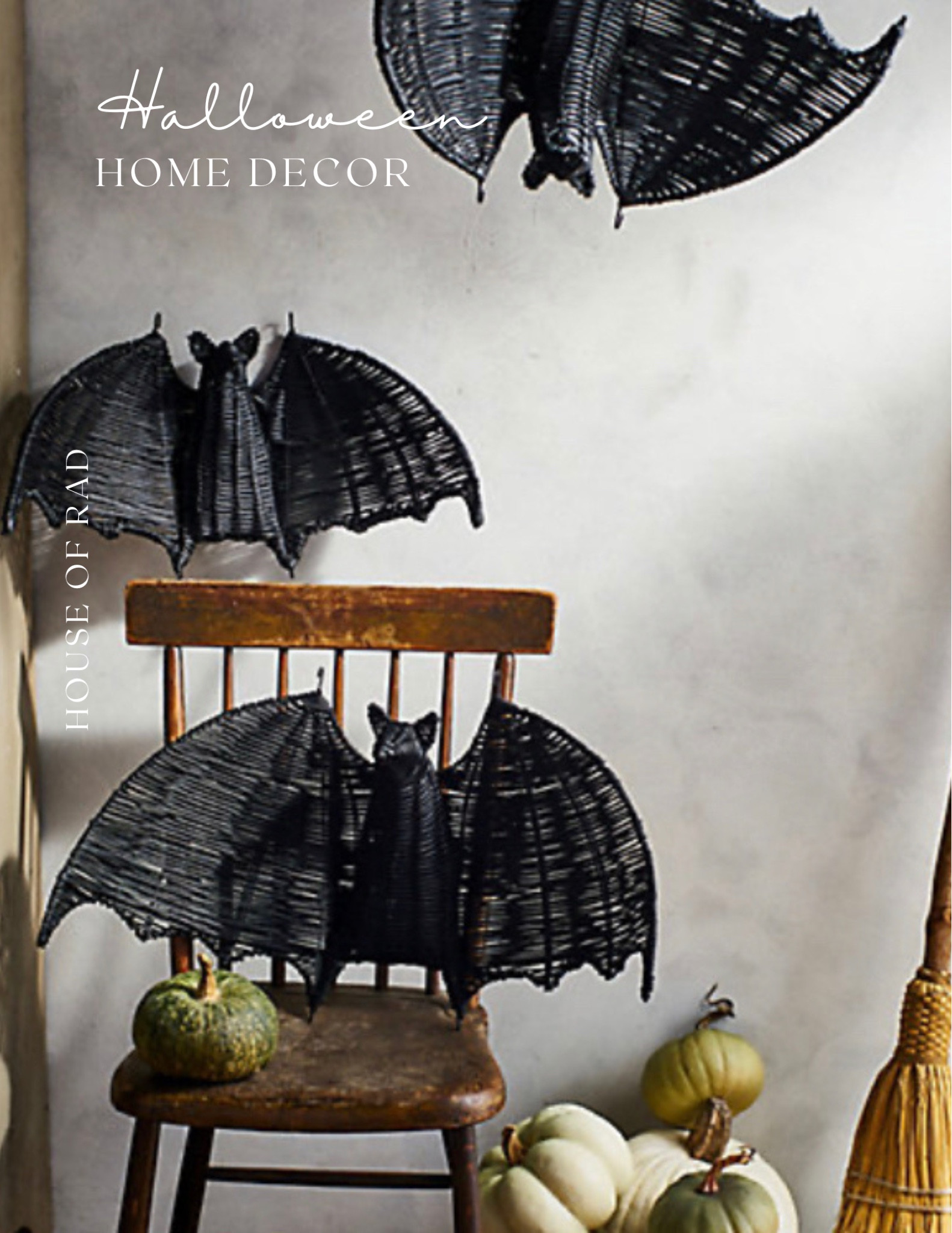 Halloween Home Decor
Black rattan bats
Bar decor


#LTKSeasonal #LTKhome