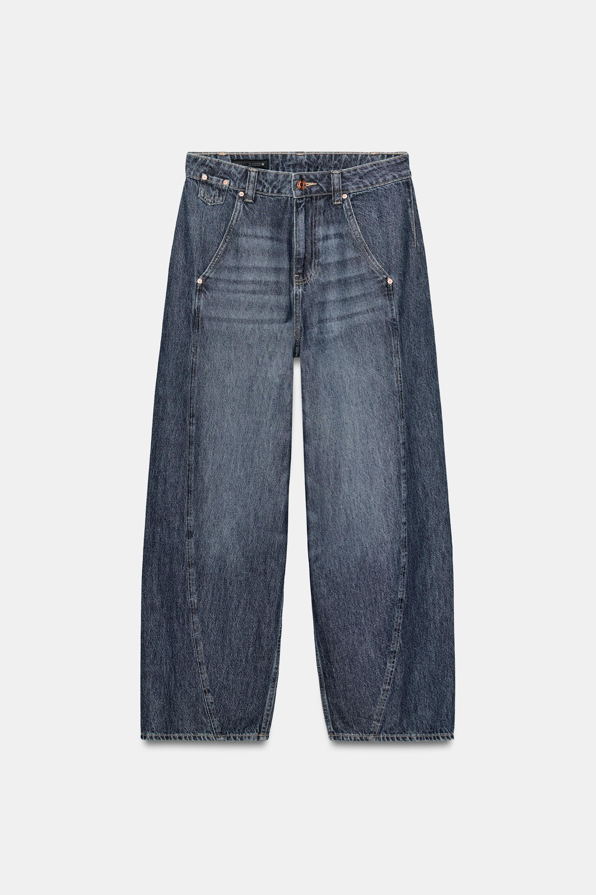 Z1975 BALLOON SEAM JEANS | Zara UK