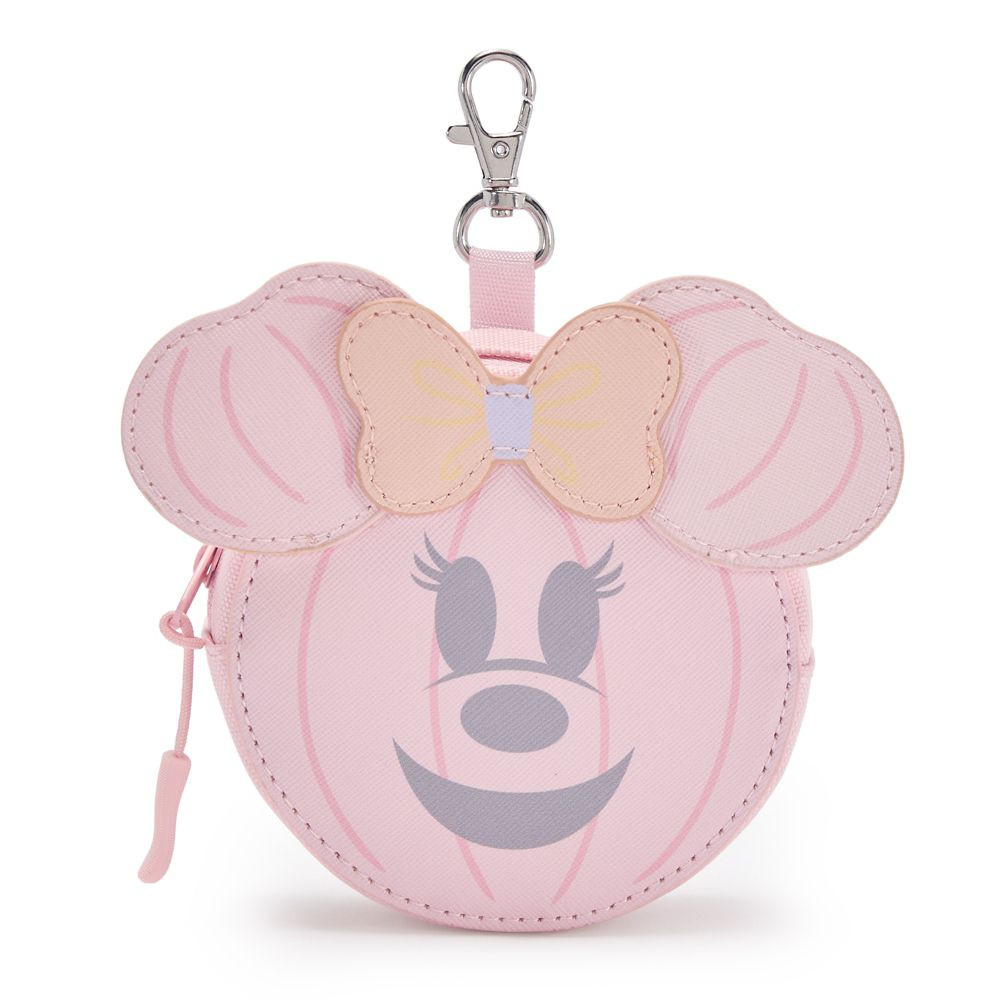 Minnie Mouse Pumpkin Coin Purse Bag Charm | Disney Store