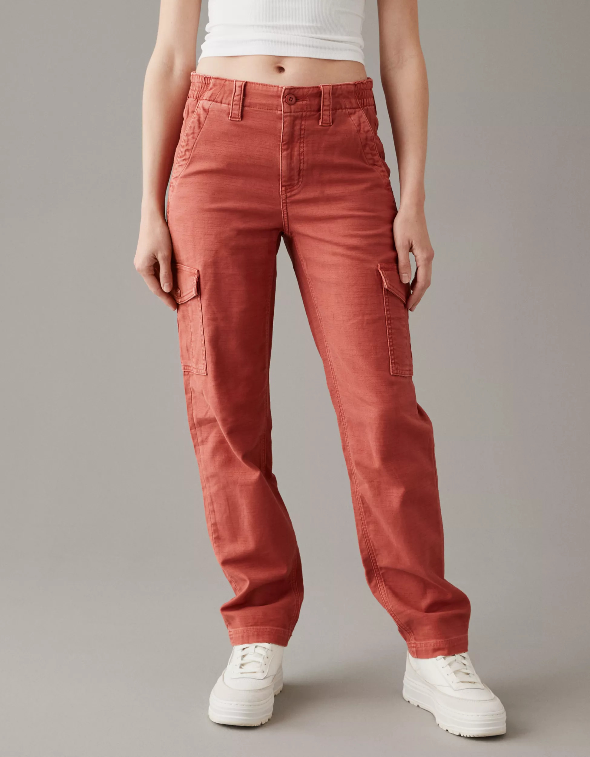 AE Stretch Cargo Straight Pant | American Eagle Outfitters (US & CA)