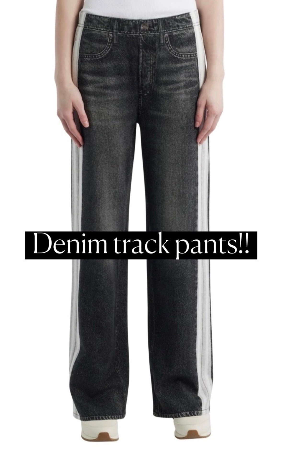 Denim sweatpants!! 

#LTKstyletip #LTKSeasonal