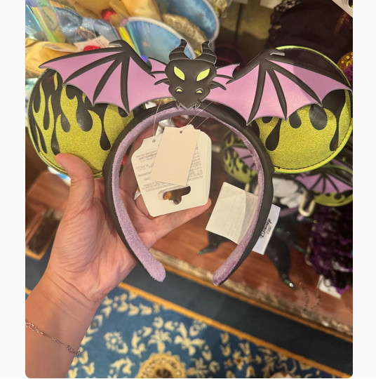 Disney' Maleficent Dragon Halloween Headband Mickey Ear New Sleeping Beauty- | eBay US
