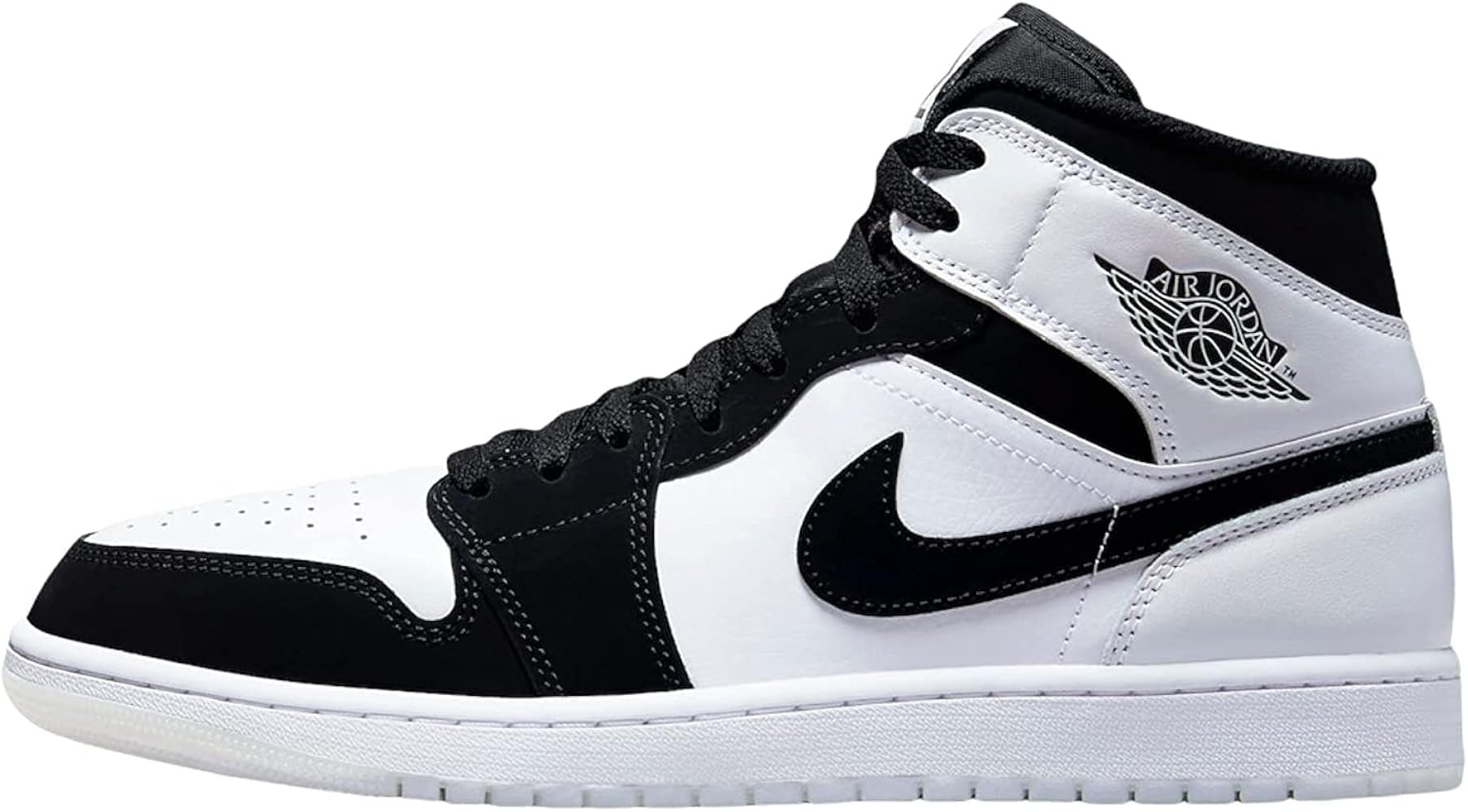 Men's Jordan 1 Mid Diamond Shorts White/Black-Multi Color (DH6933 100) | Amazon (US)