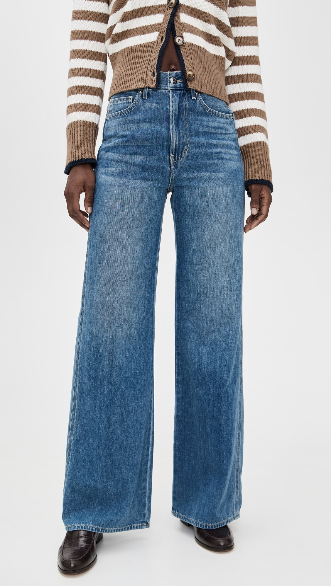 Taylor High Rise Wide Leg Jeans | Shopbop