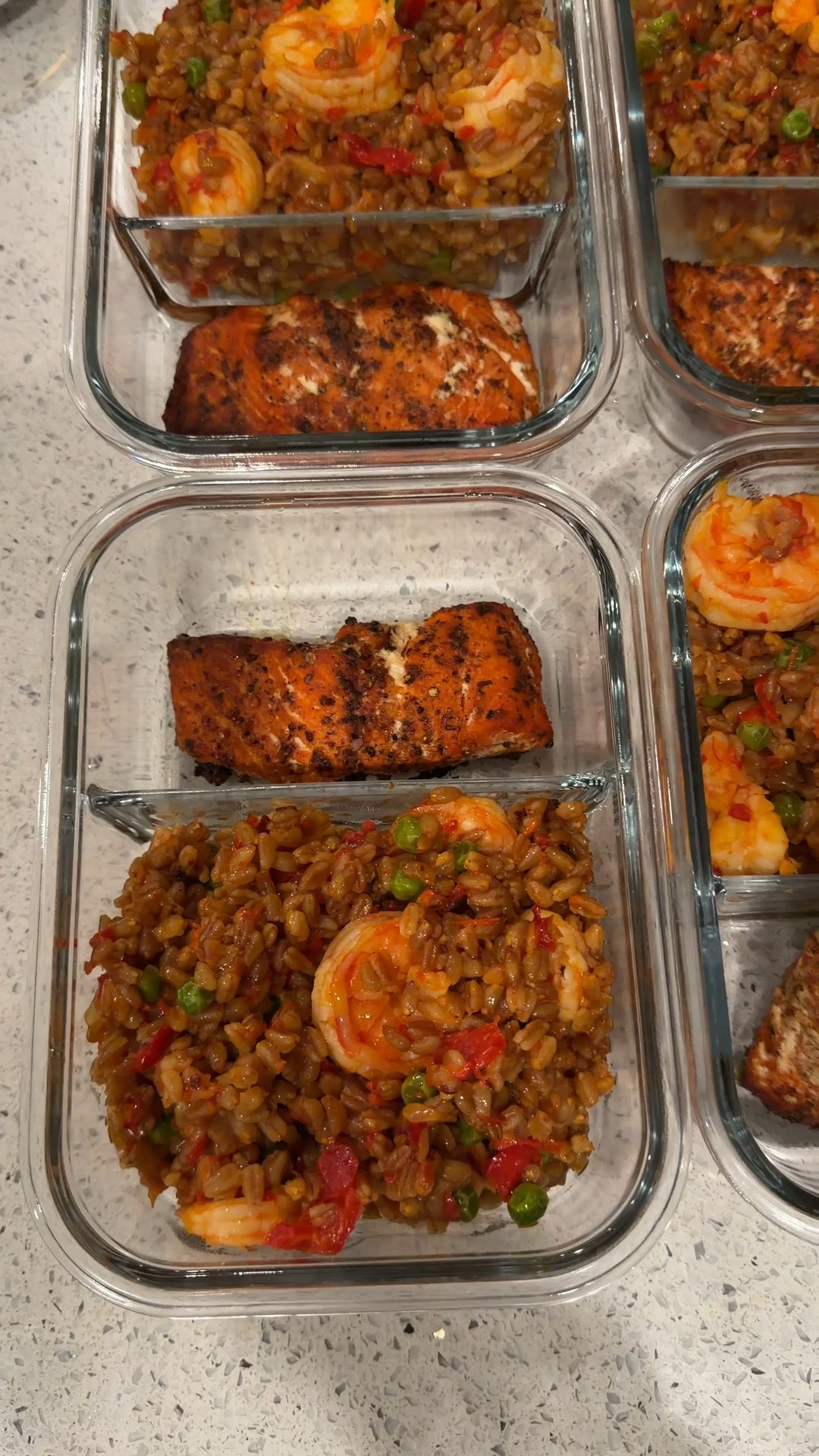 Meal prep today is jollof farro with shrimp X farro

#LTKdayinmylife #LTKfoodie #LTKmomlife
