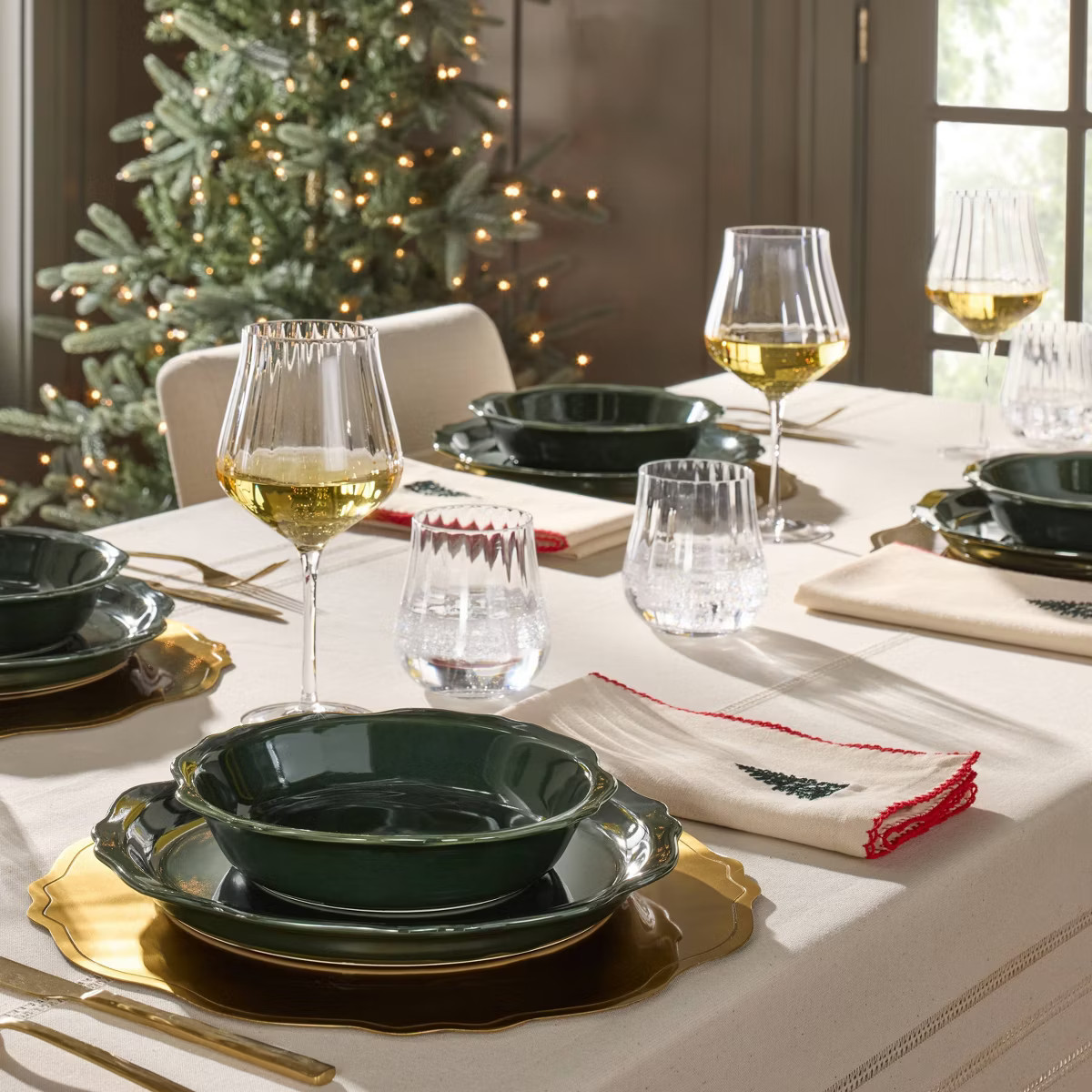 13" Novelty Charger Gold - Hearth & Hand™ with Magnolia | Target