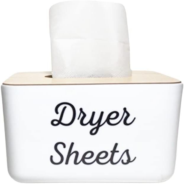 Dryer Sheet Holder - Laundry Room Organization - Dryer Sheet Dispenser - Farmhouse Laundry Room D... | Amazon (US)