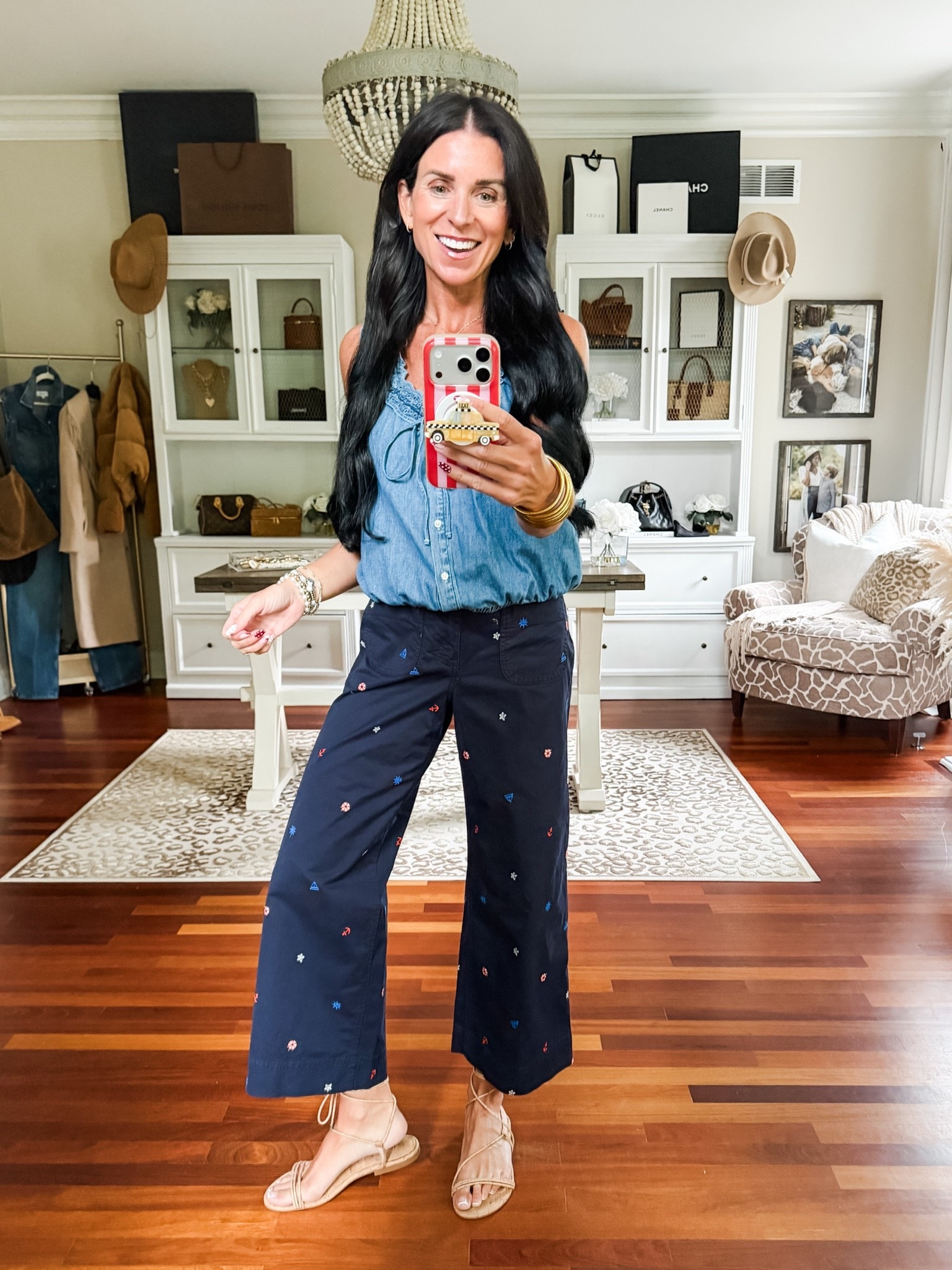The cutest cropped embroidered pants from Walmart

#LTKootd #LTKSeasonal