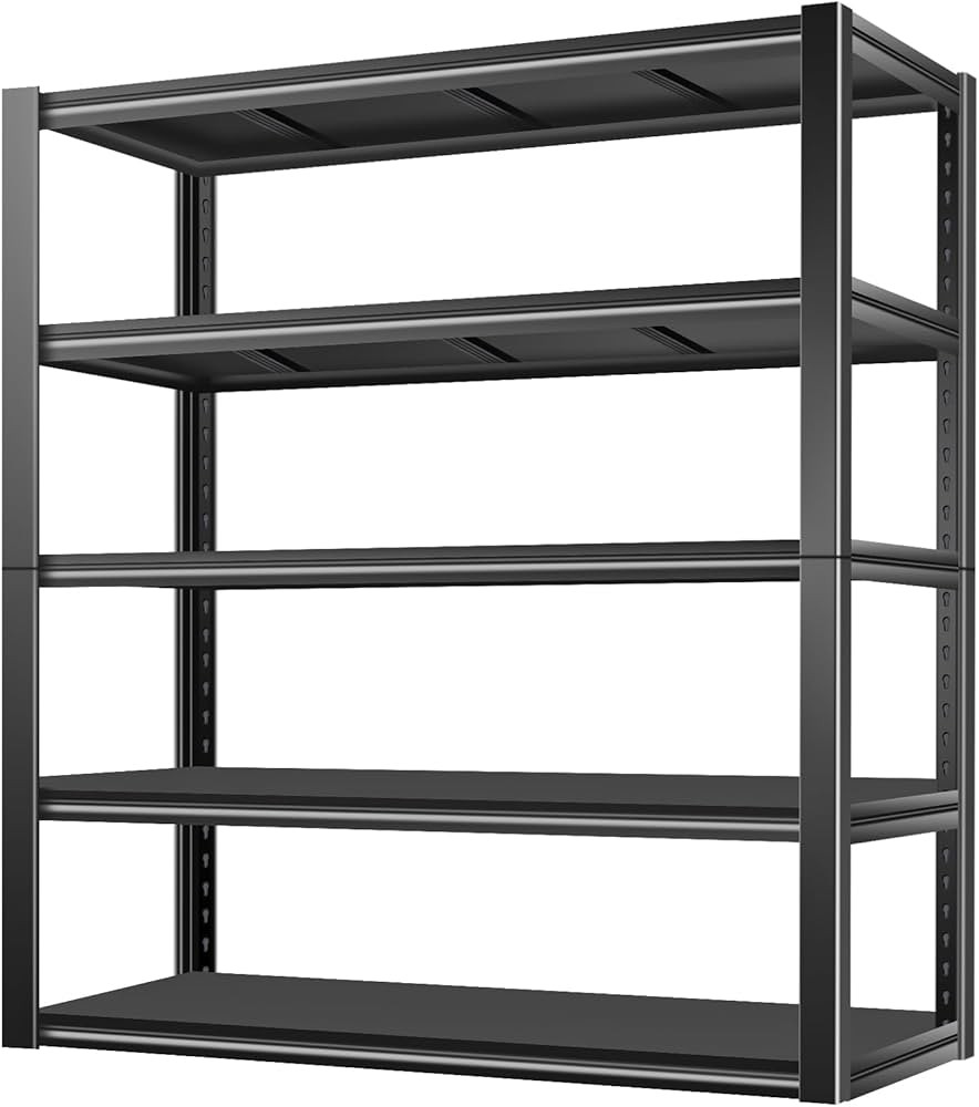 BILT HARD 5-Tier 48" W x 24" D x 72" H Garage Shelving, 3500 lbs Industrial Heavy Duty Storage Sh... | Amazon (US)