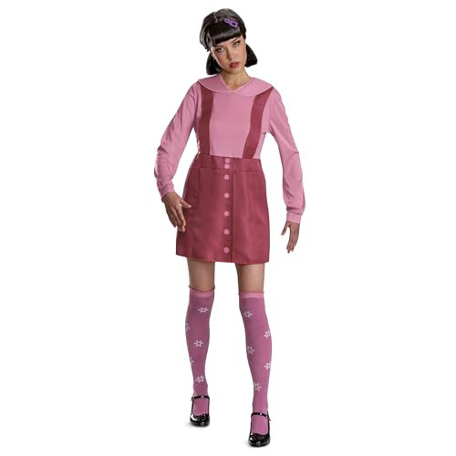 Disguise Squid Game 2 Young Hee Costume, Official Netflix Adult Red Light Green Light Cosume with Wig and Socks, M (8-10) | Amazon (US)