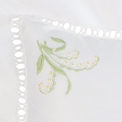Lily of the Valley - Luxury Bedding - Italian Bed Linens - Schweitzer Linen | Schweitzer Linen