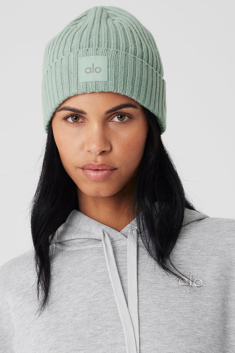 Cashmere Blend Rib Beanie | Alo Yoga (US)