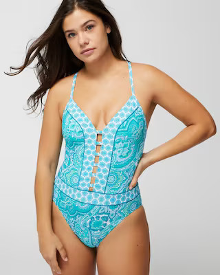 Bleu Rod Coastal Cool Plunge One-Piece | SOMA