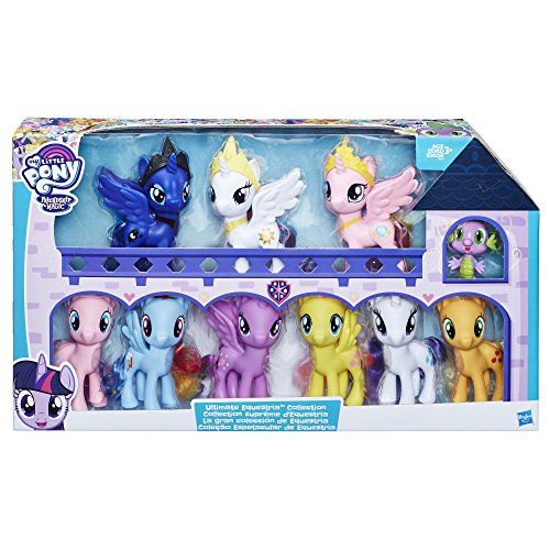 My Little Pony Friendship is Magic Toys Ultimate Equestria Collection – 10 Figure Set Including... | Amazon (US)