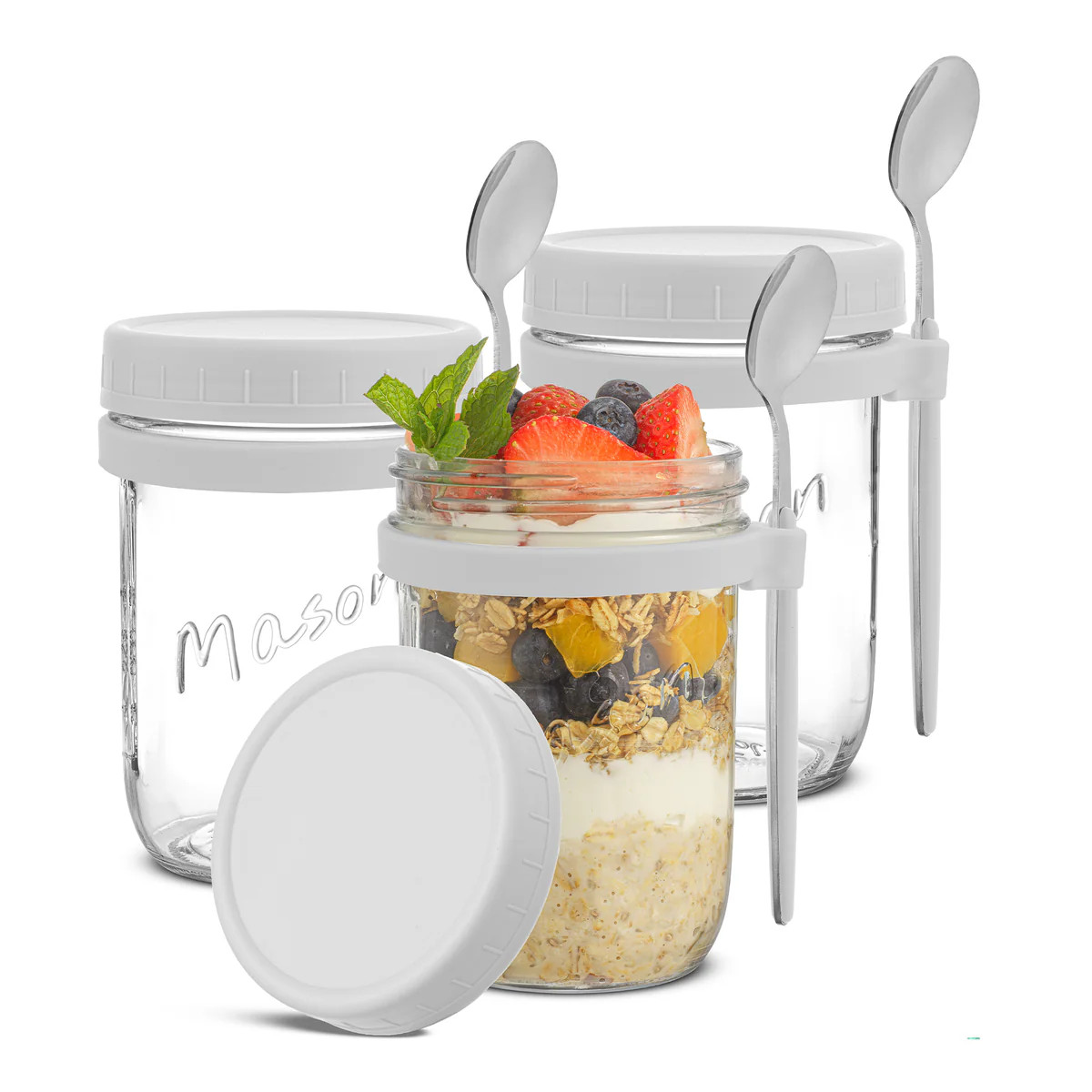 Dawn Overnight Oats Glass Containers | JoyJolt