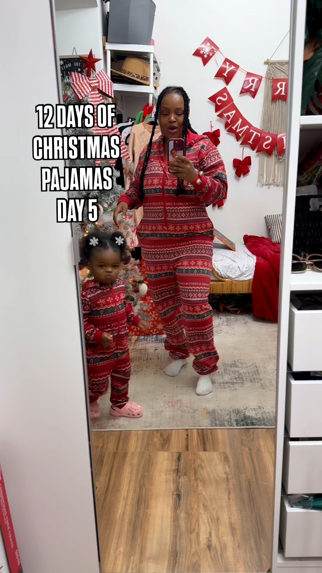 It’s Day 5 of our 12 Days of Christmas Pajamas 🎄✨
Five nights in and I’m loving how this little tradition is slowing us down and making December feel extra special.
Cozy fits, sweet moments, and all the festive vibes — I linked our pajamas on LTK so you can shop the looks and join the fun with us!

#12DaysOfChristmasPajamas #Day5Pajamas #ChristmasPajamasOfTheNight #holidaypjs #matchingpajamas #familypajamas #christmascozy #festivefamily #holidaytraditions #christmasmoments #LTKholiday #LTKfamily #LTKfashion #LTKkids #LTKfinds #LTKsale #shoppingfavorites #onlineshopping #christmasshopping #ShoppingWithPriiincesss #Atlantamom #AtlantaCreator #Atlantacontentcreators

#LTKKids #LTKHoliday #LTKSaleAlert