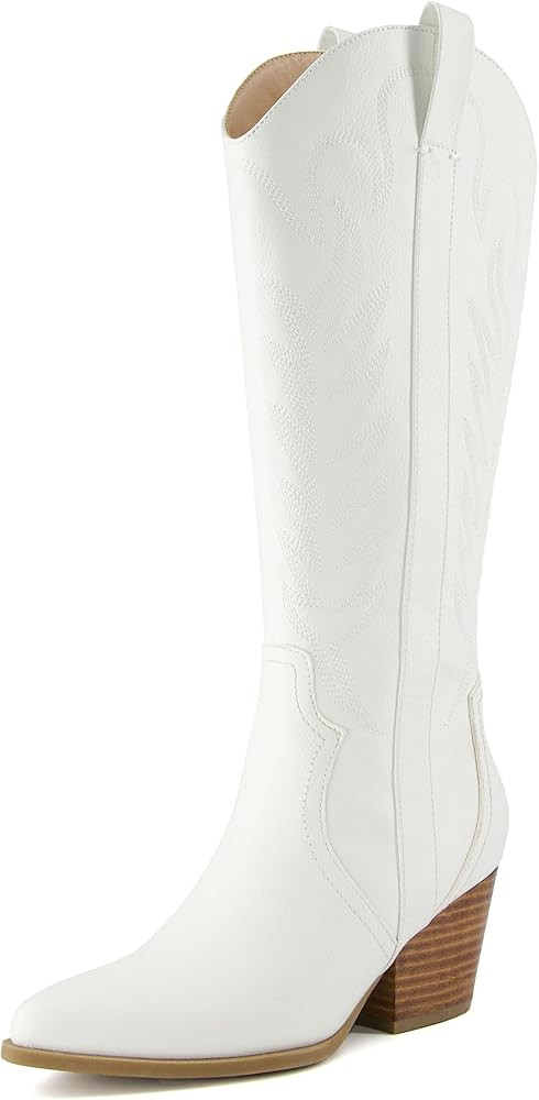 CUSHIONAIRE Women's Caress tall western boot +Memory Foam, Wide Widths Available | Amazon (US)