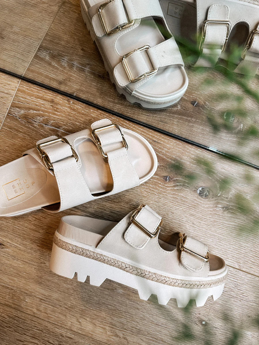 take a step bone sandal | Etta & East