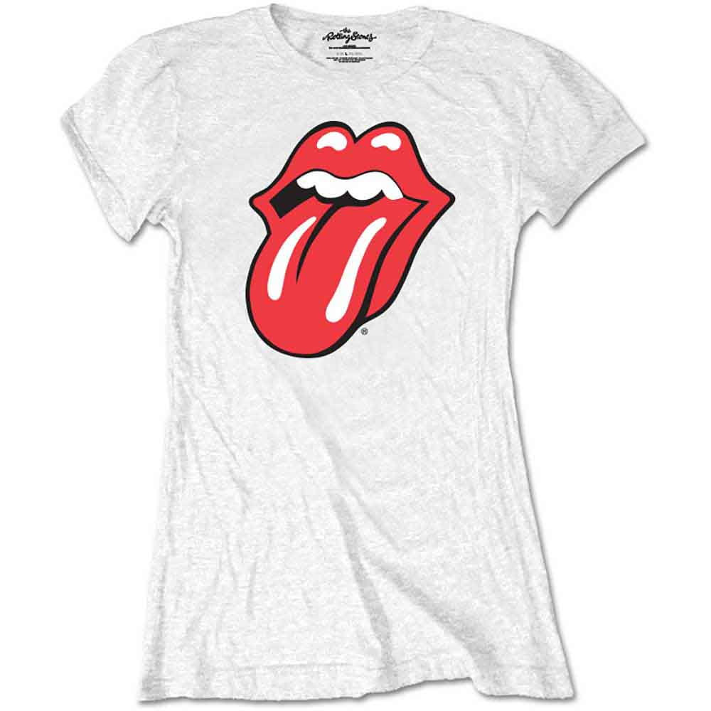 The Rolling Stones Ladies T-Shirt: Classic Tongue (Retail Pack) (Medium) | Walmart (US)