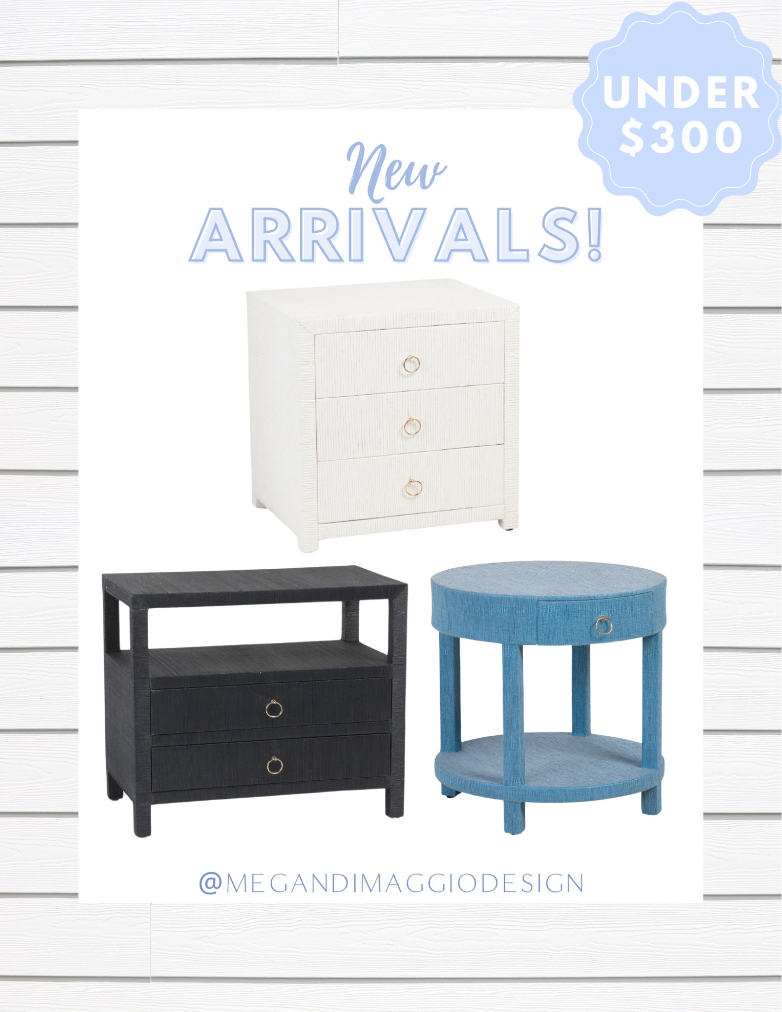 Serena & Lily grasscloth nightstands look for way less!! Shop these pretty coastal side tables for $300 and under!! 👏🏻👏🏻👏🏻

#LTKSaleAlert #LTKHome