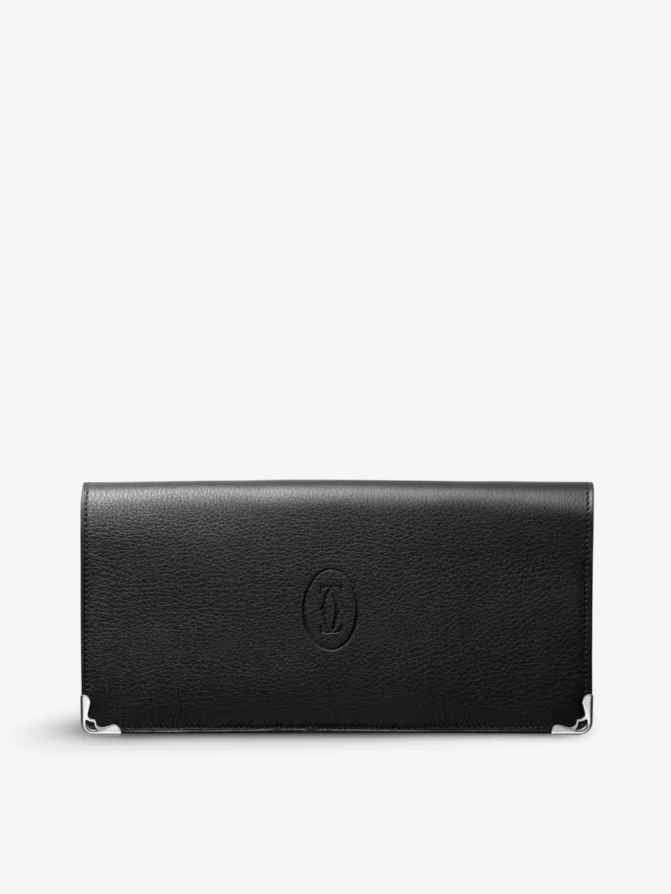 Must de Cartier calfskin gusseted international wallet | Selfridges