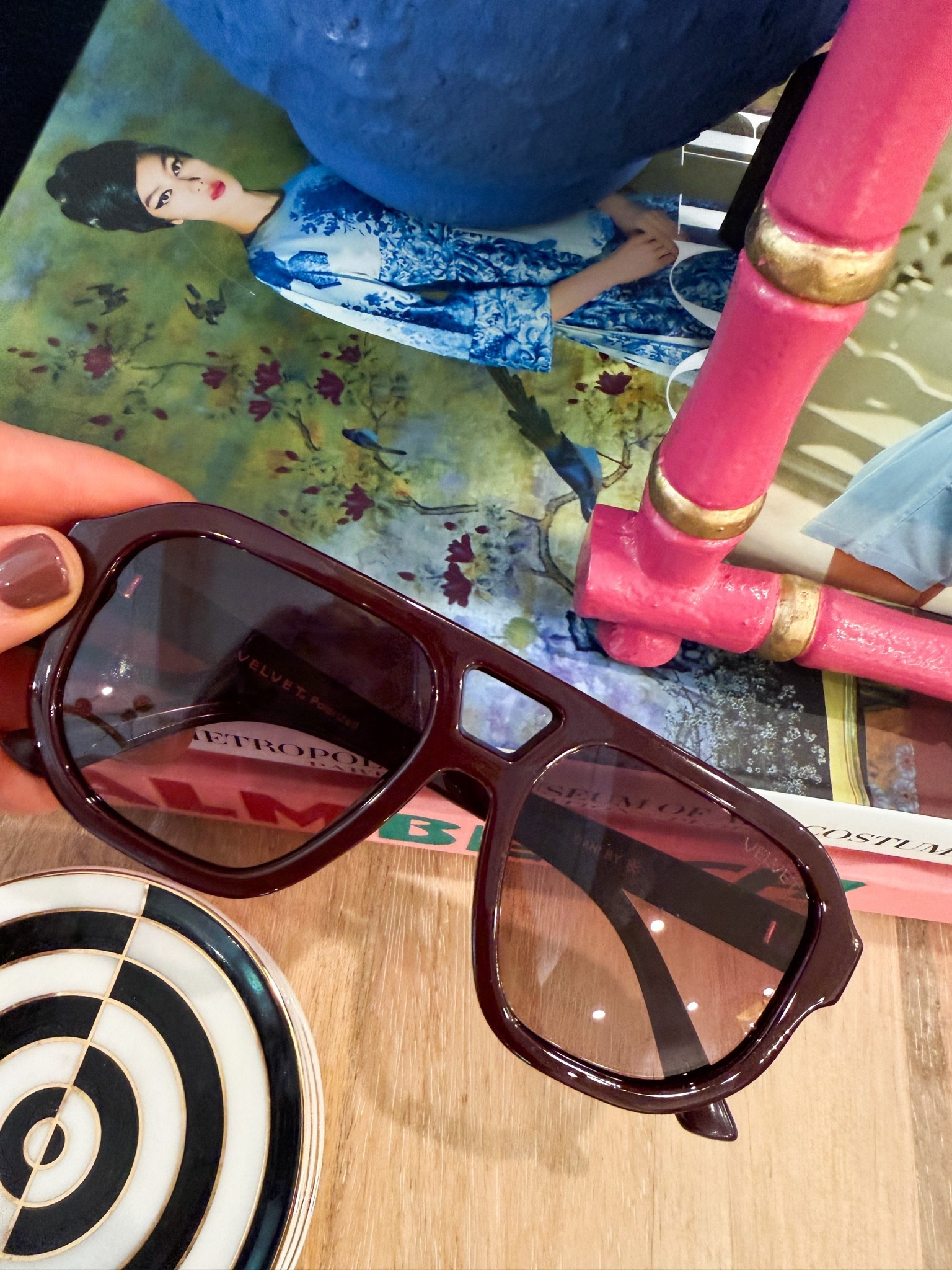 @Velvet Eyewear for the win!! yall are LOVING these burgundy aviators •

#LTKdayinmylife #LTKgrwm