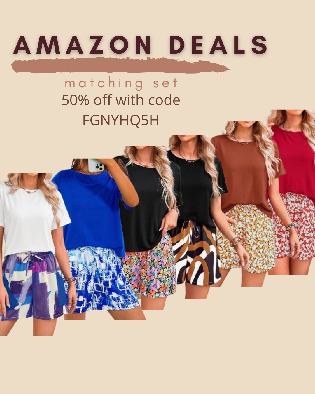 $15 ends 1/18

Amazon set
Amazon fashion
Amazon deals
Pajama set
Lounge set
Two piece set
Matching set


#LTKFindsUnder50 #LTKSaleAlert