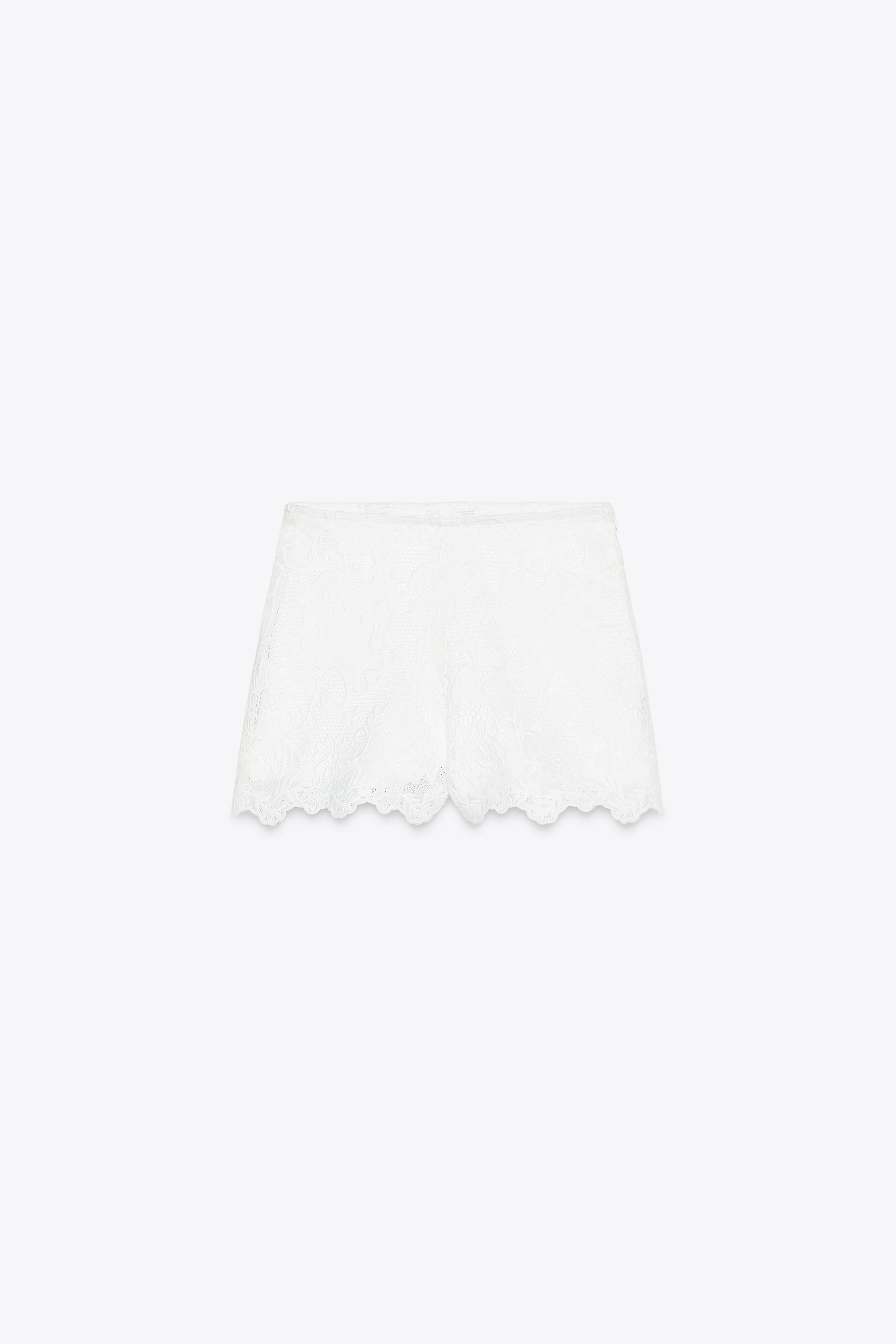 EMBROIDERED SHORTS | Zara UK