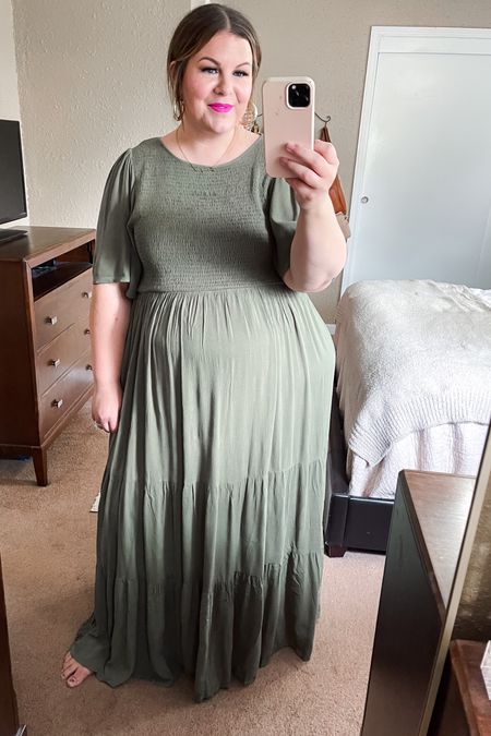 The most gorgeous plus size maxi dress! This was sent to me by Body Love Basics and it’s just beautiful. Wearing a 3X with plenty of room so there’s no need to size up in this. If you need a dress for family photos, a wedding guest dress, or something modest for a special occasion, this dress is it! Sizes XS-4X available, and runs very generous. 

#LTKFind #LTKSeasonal #LTKcurves