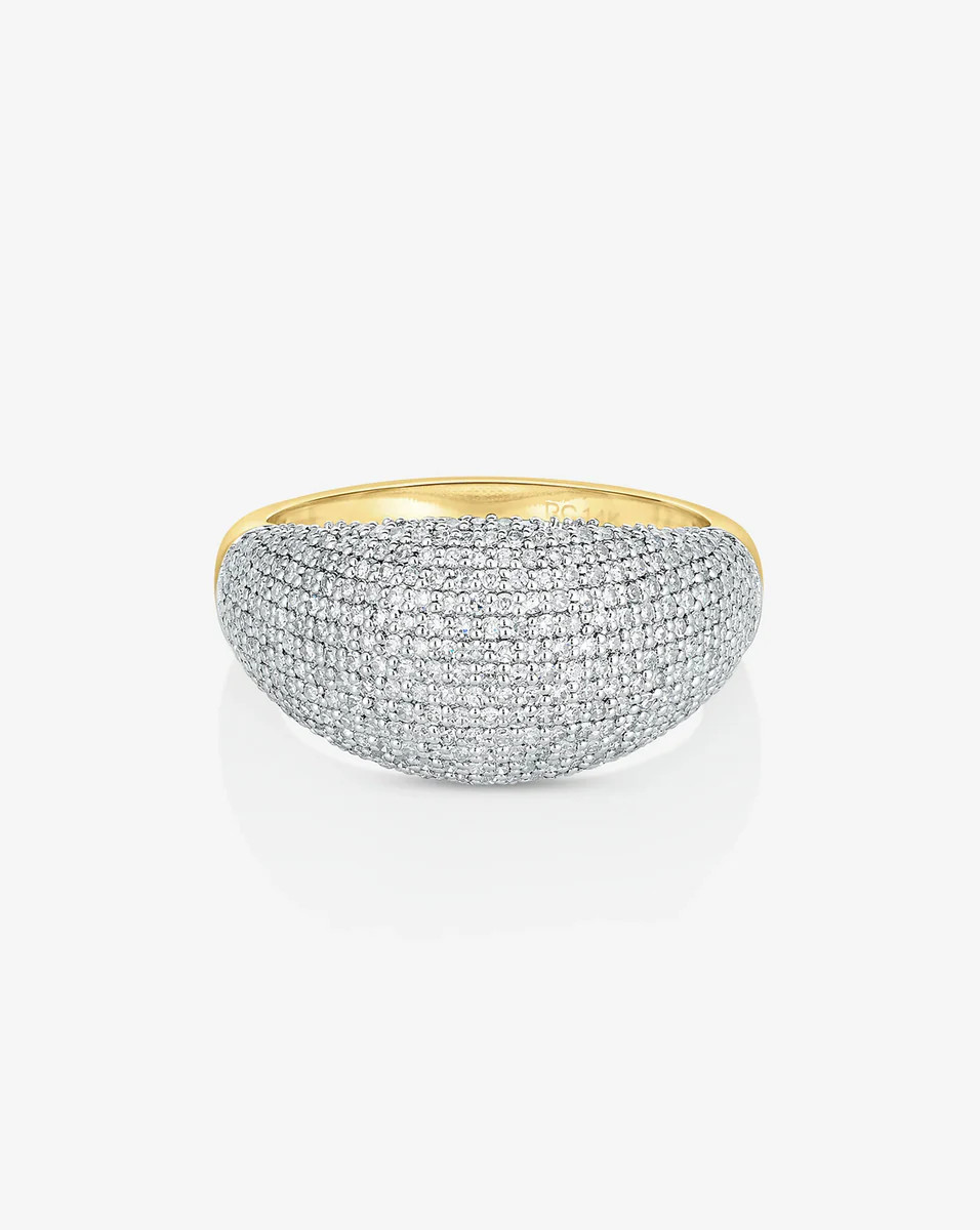 Pavé Jumbo Diamond Cloud Ring | Ring Concierge