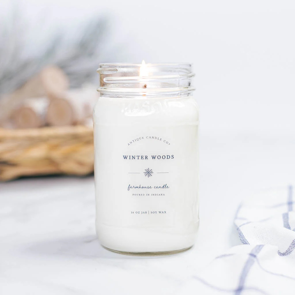 Winter Woods 16 oz candle | Antique Candle Co.