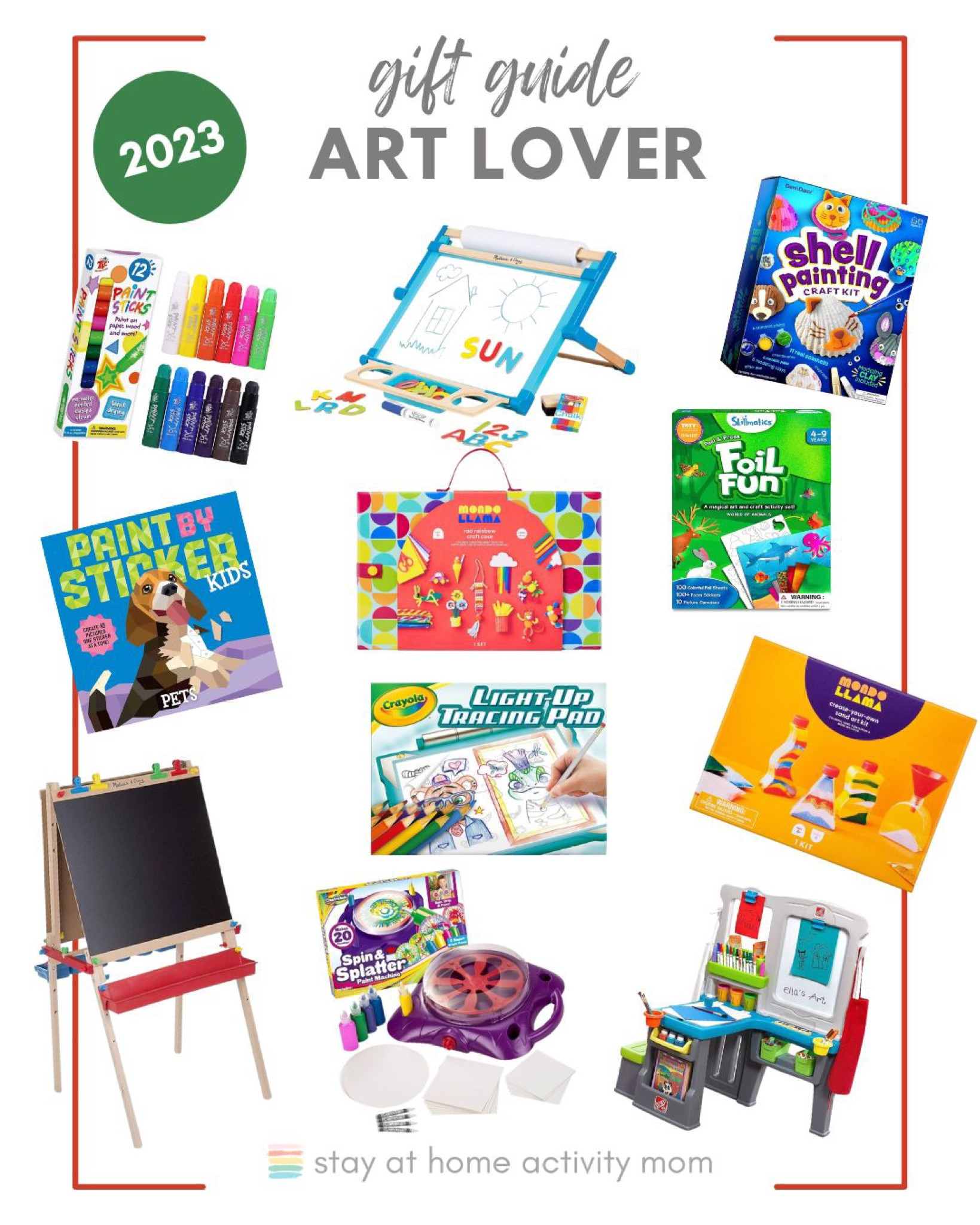 We have included art activities for kids of all ages! Activity kits are a great gift because they don’t just get tossed in the toy basket and forgotten about. 

#LTKHoliday #LTKGiftGuide #LTKkids