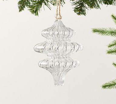 Hand Blown Glass Ornament | Pottery Barn (US)
