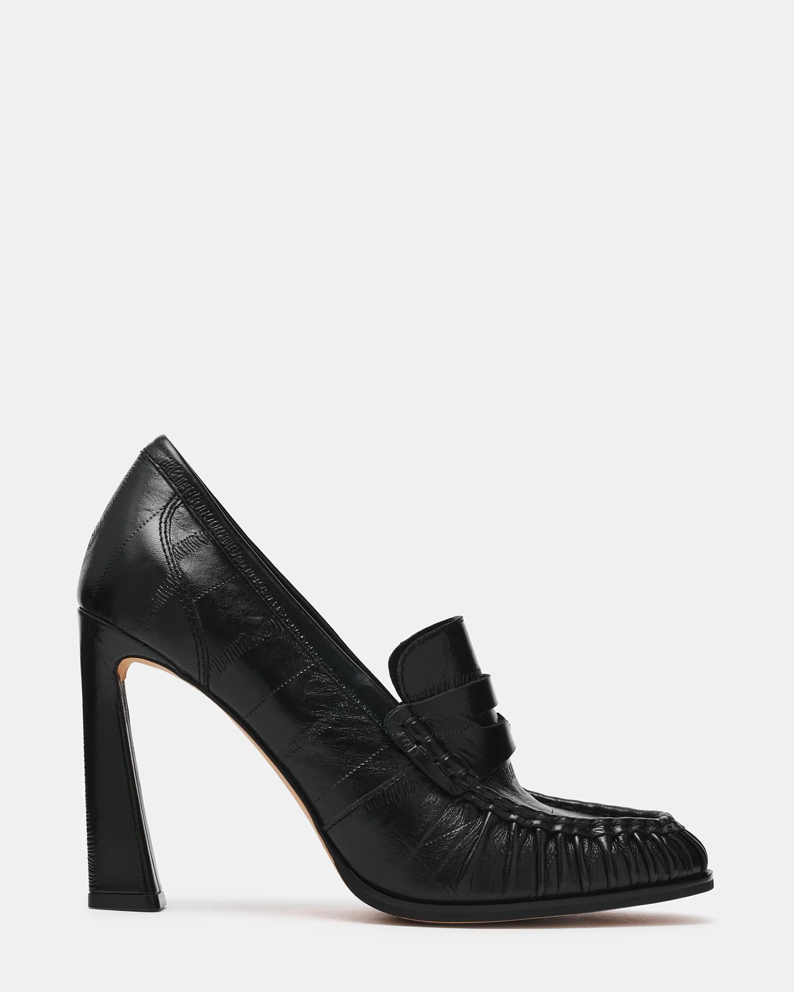 Steve Madden Women's Wallace Heels - Black - Size 7.5 - Leather | Steve Madden (US)