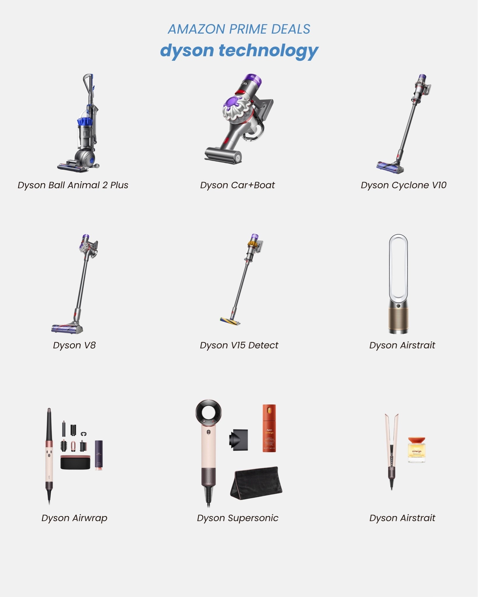 [10/6/26] Amazon prime deals on select Dyson! Really great sales on some of these splurge worthy items. Highly recommend the v8 which I had for 5+ years before replacing with the v15 a couple weeks ago.